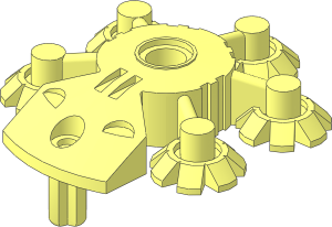 Constraction Shield  5 x  5 with Gear Tips