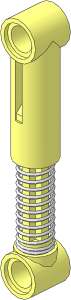 Technic Shock Absorber  6.5L Soft with Tight Coil Spring (Complete)