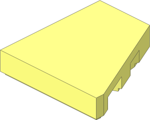 Tile  2 x  2 Cut Right