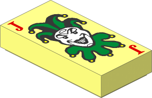 Tile  1 x  2 with Joker Pattern