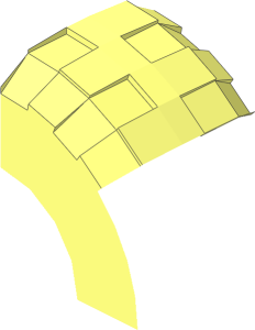 ~Tyre 12/ 61 x 11 Balloon - Tread Section