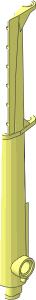 ~Boat Mast  3 x  2 x 11.667 Bowsprit - Half