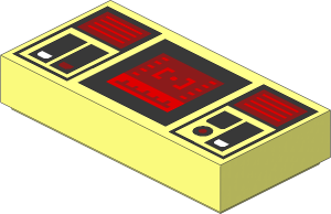 Tile  1 x  2 with Control Panel and Targeting Screen Pattern