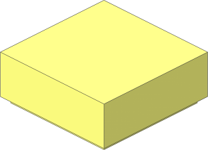 Tile  1 x  1 with Groove