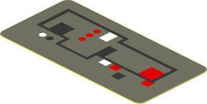 Sticker  0.9 x  1.8 with Buttons and Circuitry