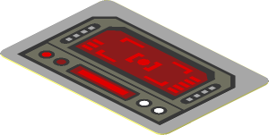 Sticker  1.2 x  1.8 with Viewscreen and Controls