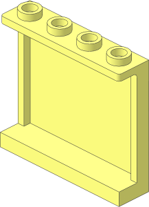 ~Panel  1 x  4 x  3 Reinforced without Front Face