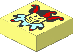 Tile  1 x  1 with Joker Pattern