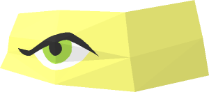 ~Minifig Head Ninja Turtle - Patternable Area Eyes with Raphael Lime Eyes Angry 2 Pattern