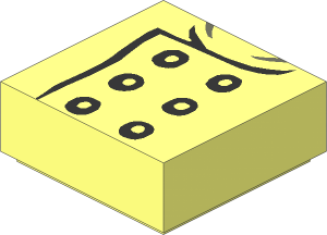 Tile  1 x  1 with Chef Jacket Pattern