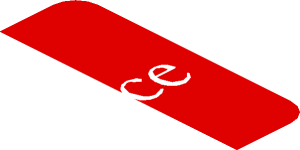 ~Sticker  0.8 x  1.9 with White CapitalSource Logo on Red Background Right - First Face