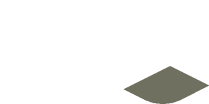 ~Sticker  0.8 x  1.9 with Dark Grey Lines on White Background Back Right - Sixth Face