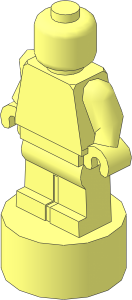 Minifig Statuette