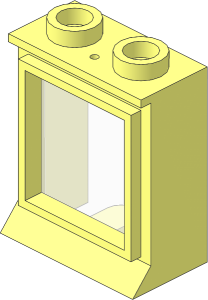 Window  1 x  2 x  2 Classic with Long Sill (Complete)