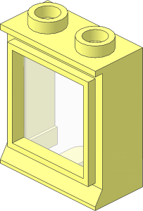 Window  1 x  2 x  2 Classic with Short Sill (Complete)