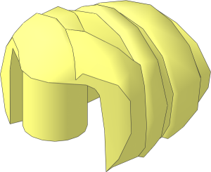 Minifig Arm Bandage Wrapped