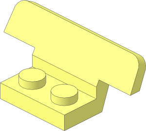 Plate  1 x  2 with Spoiler  1 x  4