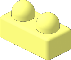 Duplo Primo Brick  1 x  2