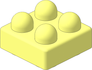 Duplo Primo Brick  2 x  2