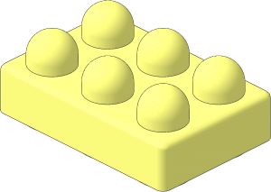 Duplo Primo Brick  2 x  3