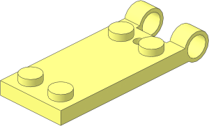 Hinge Plate  2 x  5 Base with Small Hole