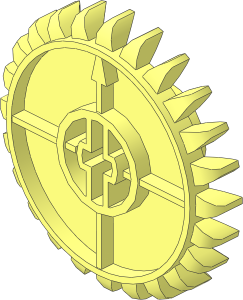 Duplo Gear 24 Tooth Crown