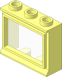 Window  1 x  3 x  2 Classic with Short Sill (Complete)