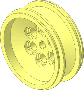 Wheel Rim 18 x 41 Model Team Type 2