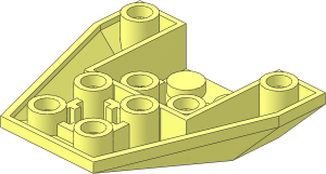 Wedge  4 x  4 Triple Inverted with Ribs between Studs