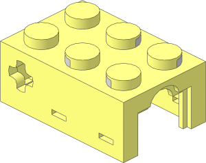 ~Electric Touch Sensor Brick  3 x  2 - Top