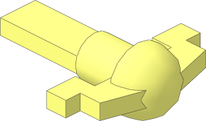 Electric Brick  2 x  3 Sensor Touch - Sensor Peg
