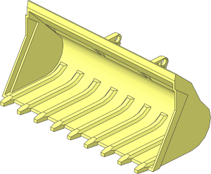 Technic Excavator Bucket 18 x 10