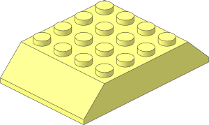 Slope Brick 45  6 x  4 Double