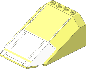Windscreen  6 x  8 x  3 with SW Imperial Shuttle Canopy Pattern