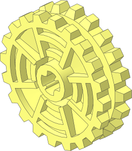 Technic Tread Sprocket Wheel 20 Tooth Thin
