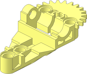 Technic Connector Block  3 x  6 x  1.667 Gearbox