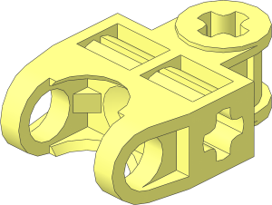 Constraction Connector  3 x  2 with Single Round Ball Socket
