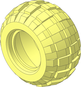 Tyre 30/ 42 x 28 R Balloon