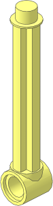 ~Technic Shock Absorber 10L Damped, Piston Rod