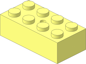 ~Electric Lightbrick  2 x  4