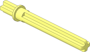Technic Axle  5.5 with Stop Type 1
