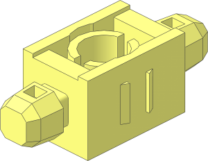 Znap Connector  1 x  3 -  2 Way Axial
