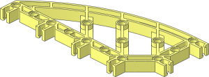 Znap Beam Curved 14 Holes