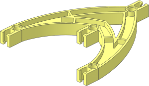 Znap Beam Curved Double  4 Holes