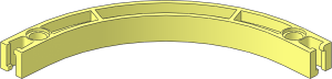 Znap Beam Curved  2 Holes