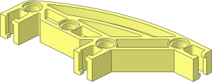 Znap Beam Curved  4 Holes