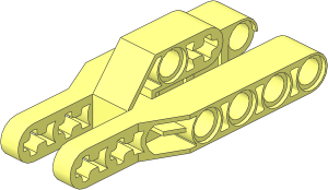 Technic Beam  7 x  3 x  2 Liftarm Split