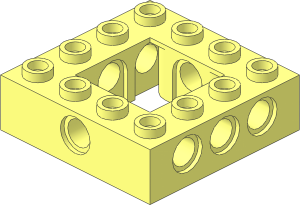 Technic Brick  4 x  4 with Open Centre  2 x  2