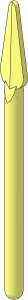=Minifig Spear with Round End