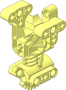 Technic Connector Block  4 x  5 x  7.667